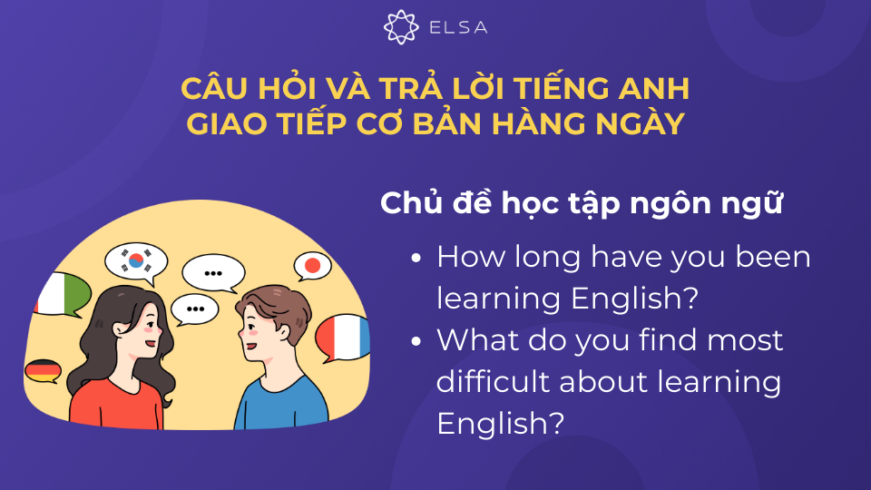 Các câu hỏi giao tiếp cơ bản bằng tiếng Anh và câu trả lời (hỗ trợ thực hành giao tiếp)
