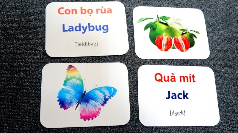 Flashcard học từ vựng tiếng Anh cho trẻ em: Mua loại nào tốt và rẻ cho bé yêu?