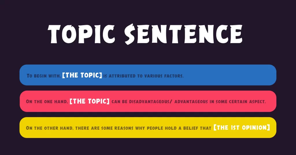 Topic sentence là gì? Tầm quan trọng trong IELTS Writing