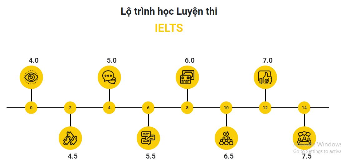 Lộ trình học IELTS: Từ người mới bắt đầu đến 7.0+