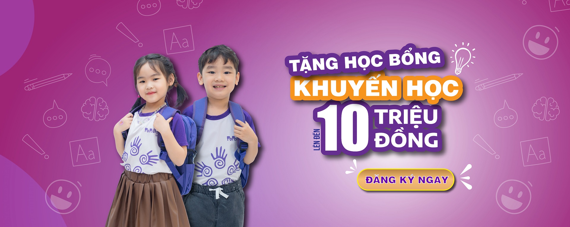 Địa chỉ trung tâm tiếng anh trẻ em PoPoDoo gần đây ở đâu?