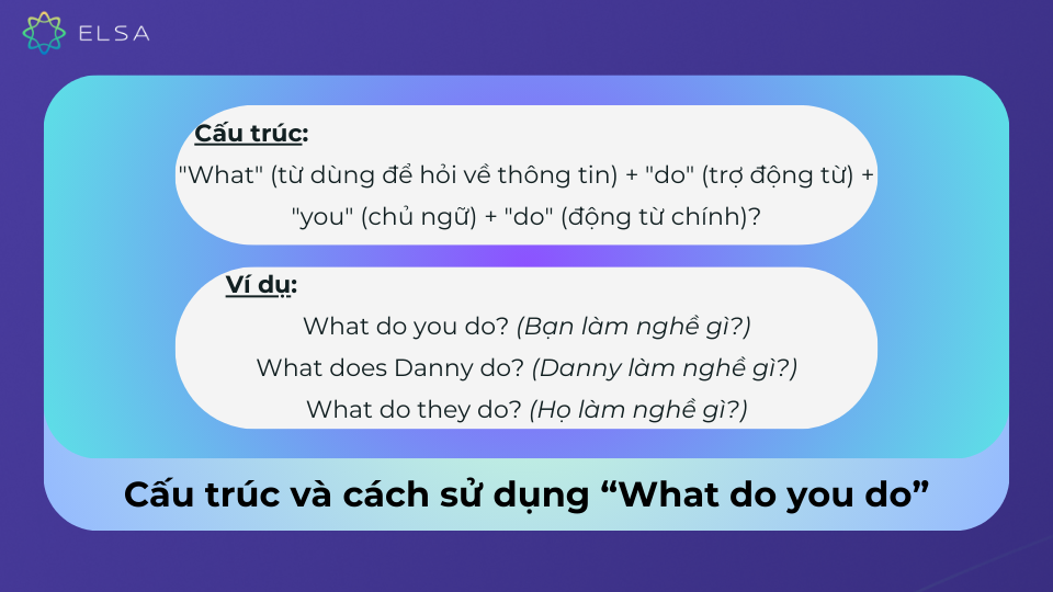 Cấu trúc “What do you do?”: Dùng chuẩn như người bản xứ