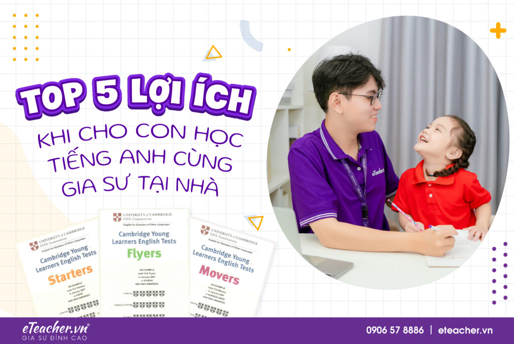 Gia sư tiếng Anh tại nhà cho trẻ em: Giúp con bạn tự tin giao tiếp tiếng Anh!