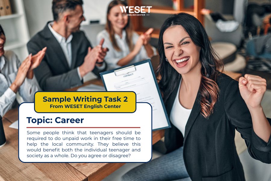 BÀI MẪU WRITING TASK 2 | CHỦ ĐỀ: CAREER