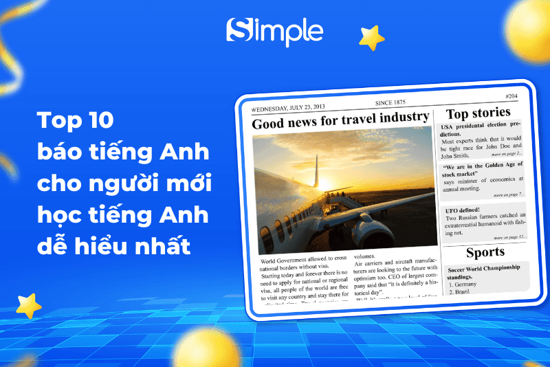 Tổng hợp các trang báo tiếng Anh cho người mới học (Danh sách chọn lọc dễ đọc nhất)