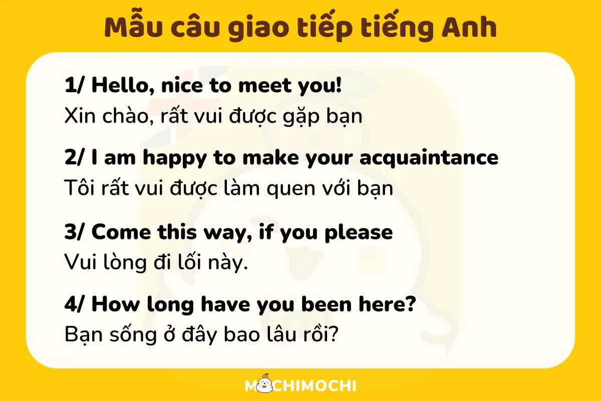 1000 câu hỏi tiếng Anh giao tiếp thông dụng (Kèm câu trả lời mẫu)