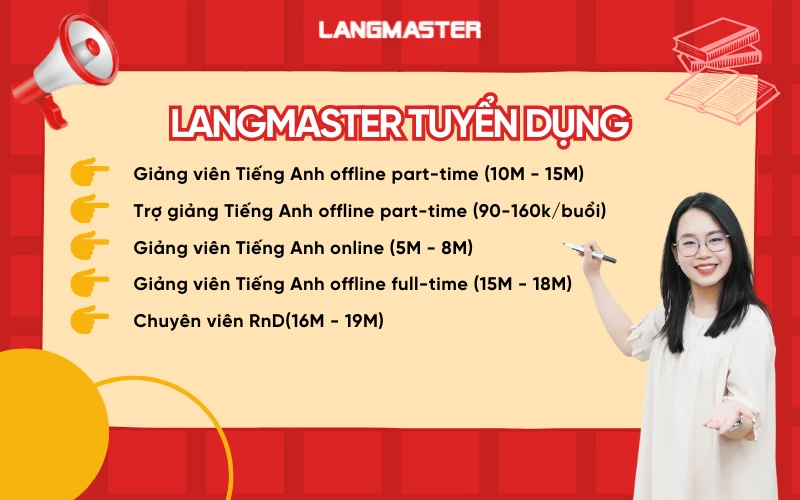 Tìm việc tuyển giáo viên tiếng Anh THCS tại Hà Nội ở đâu uy tín? Đây nè mấy chỗ tốt nhất cho bạn!