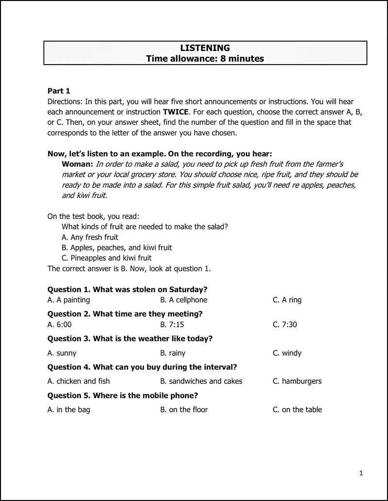 Mẫu đề thi chứng chỉ tiếng Anh Đại học Kinh tế Quốc dân: Tải về miễn phí và luyện tập ngay