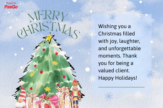 Lời chúc giáng sinh bằng tiếng anh cho bé (kèm hình ảnh ngộ nghĩnh)