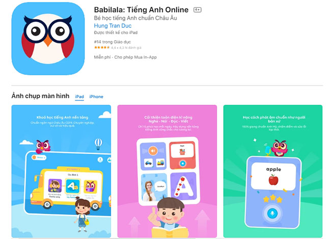 Phần mềm học tiếng anh cho trẻ em tren pc nào tốt nhất giờ đây