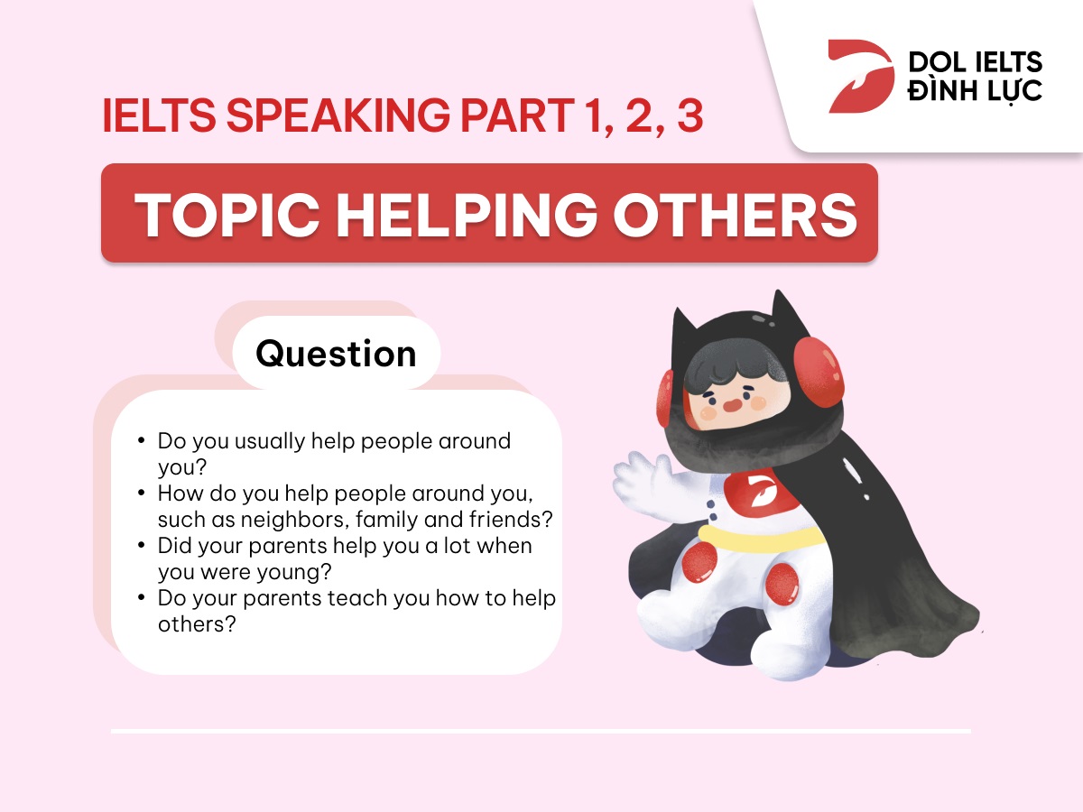 IELTS Speaking Topic Charity - Part 1, 2 & 3 Sample