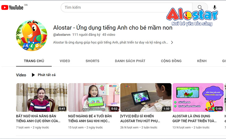 Có nên cho bé xem kênh youtube tiếng anh cho trẻ em? Lợi ích không ngờ tới.