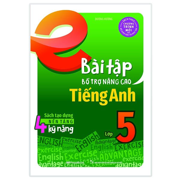 Học cùng vở bài tập tiếng Anh lớp 5, củng cố kiến thức vững chắc cho bé.