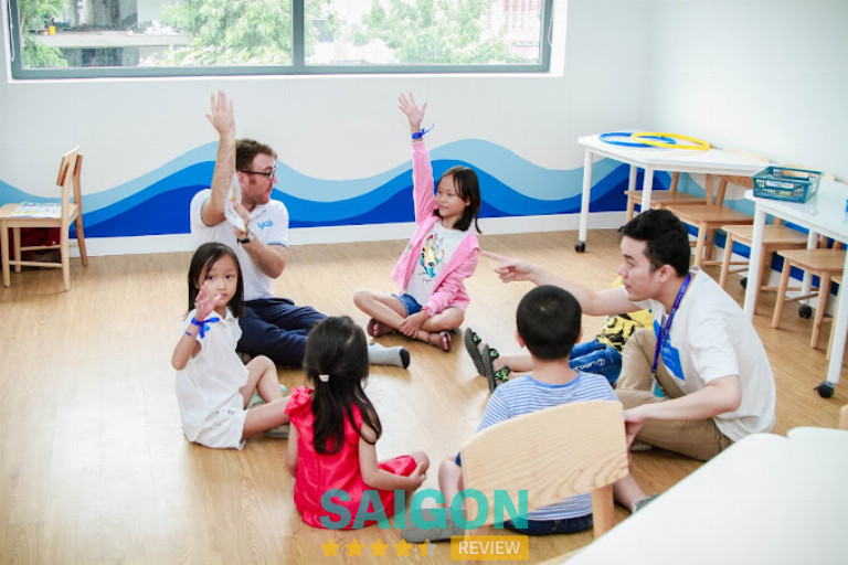 Review trung tâm tiếng Anh cho trẻ em: Học phí, chất lượng giảng dạy và cơ sở vật chất.