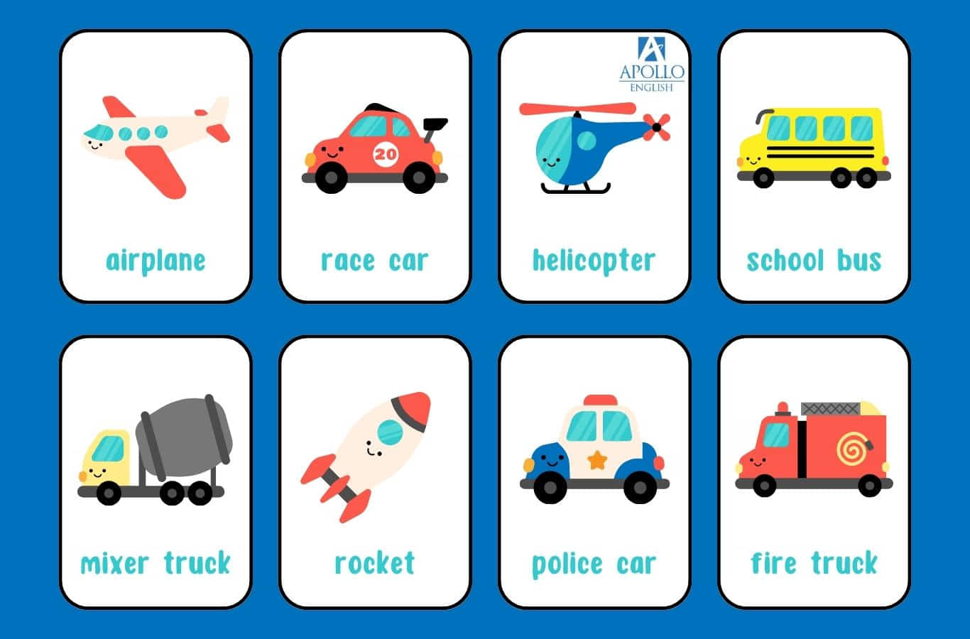 Bé học siêu nhanh với các bài tập luyện từ vựng tiếng Anh cho trẻ em