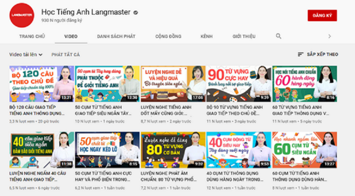 Top kênh Youtube học tiếng Anh cho người Việt hiệu quả nhất