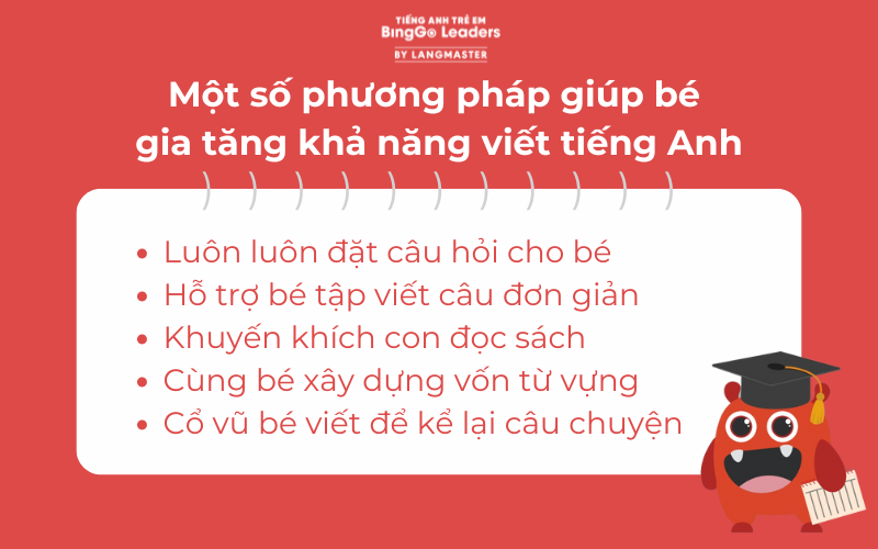 Bí quyết luyện viết tiếng Anh cho trẻ em siêu dễ, ai cũng làm được