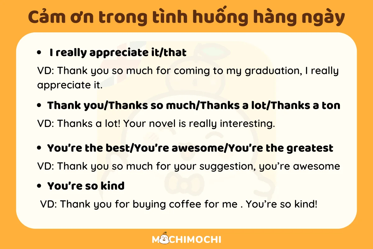 Cảm ơn người lớn trong tiếng Anh: Bí kíp cho bạn đây!