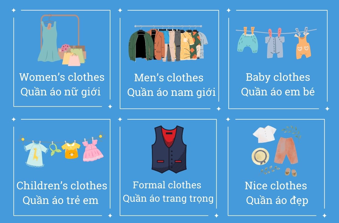 Thời trang trẻ em tiếng anh là gì? Cách nói cho đúng và tự nhiên nhất